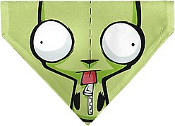 Buckle-Down Invader Zim GIR Full Body Pose Close Up Slide-On Dog Bandana, Green