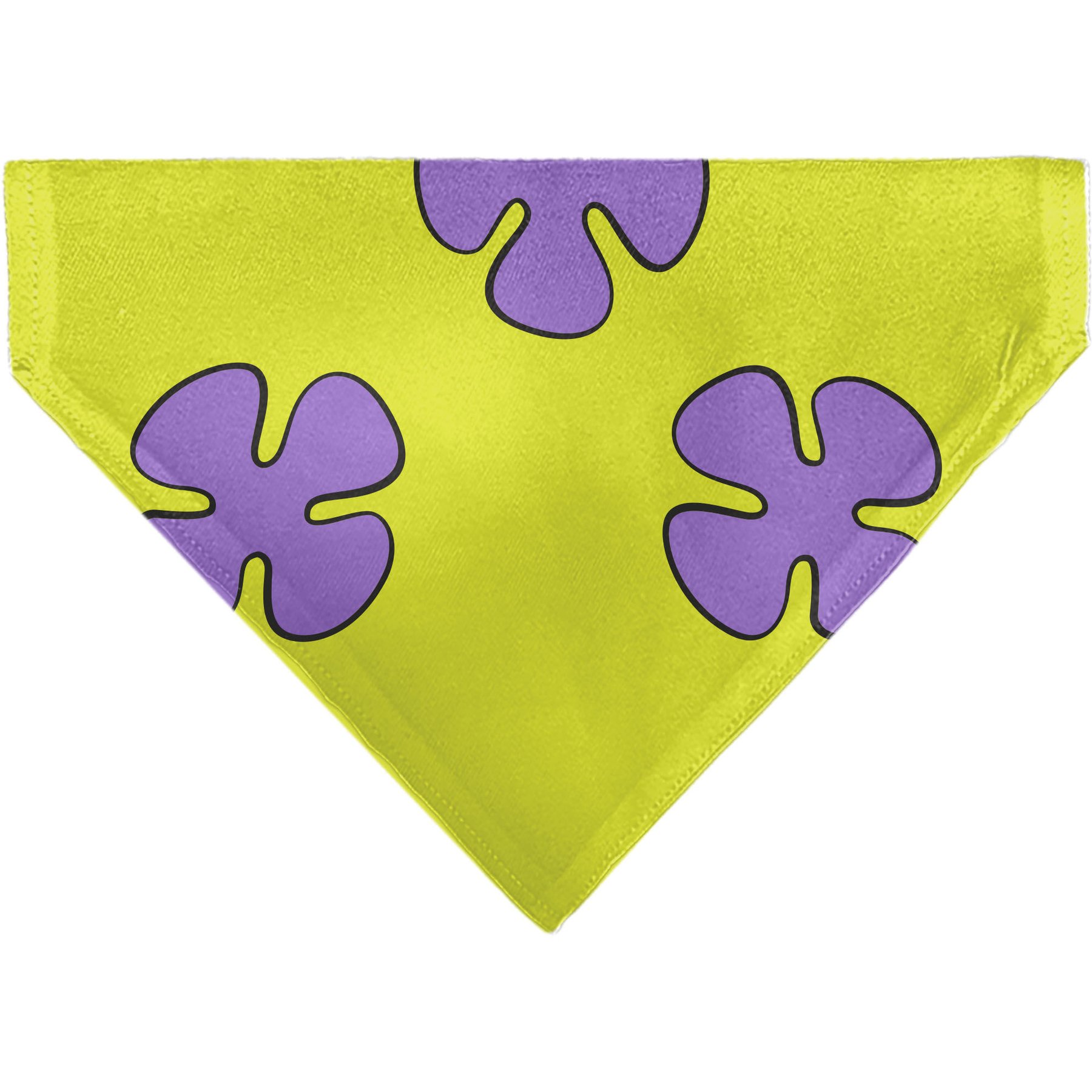 Buckle-Down Patrick Star Shorts Flower Icon Slide-On Dog Bandana