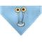 Show in main carousel: Buckle-Down Gary The Snail Smiling Face Close Up & Text Slide-On Dog Bandana slide 1 of 7