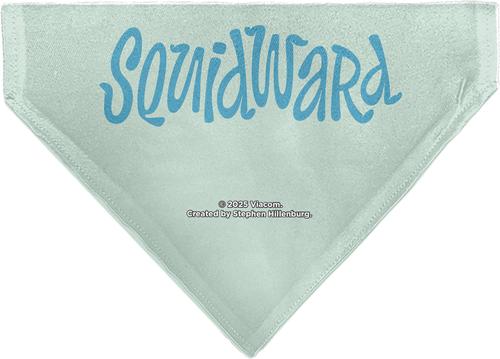 Show full view: Buckle-Down Squidward Frowning Face Close Up & Text Slide-On Dog Bandana slide 2 of 6