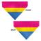 Show in main carousel: Buckle-Down Pansexual Flag Slide-On Dog Bandana slide 3 of 6