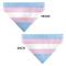 Show in main carousel: Buckle-Down Transgender Flag Slide-On Dog Bandana slide 3 of 6