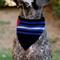 Show in main carousel: Buckle-Down Leather Flag Slide-On Dog Bandana, Blue slide 5 of 7