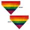 Show in main carousel: Buckle-Down Pride Distressed Rainbow Flag Slide-On Dog Bandana slide 3 of 6