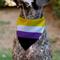 Show in main carousel: Buckle-Down Non-Binary Stripe Flag Slide-On Dog Bandana slide 5 of 7