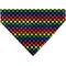 Show in main carousel: Buckle-Down Checker Black Rainbow Slide-On Dog Bandana slide 1 of 6
