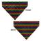 Show in main carousel: Buckle-Down Checker Black Rainbow Slide-On Dog Bandana slide 3 of 6
