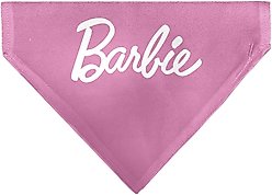 Buckle-Down Barbie Script & B Icon Collage Slide-On Dog Bandana