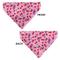 Show in main carousel: Buckle-Down Cherry Coke Cherries & Logo Scattered Slide-On Dog Bandana, Pink slide 4 of 7