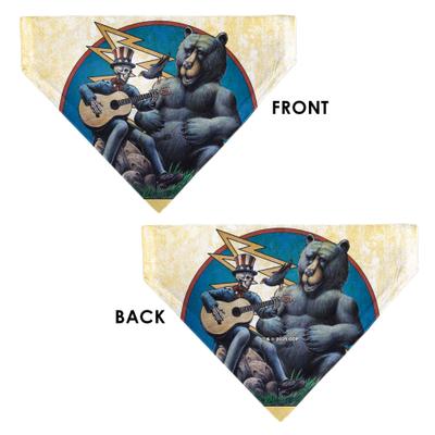 Show full view: Buckle-Down Grateful Dead Dave's Picks Volume Five Truman UCLA Cover Art Slide-On Dog Bandana slide 3 of 6