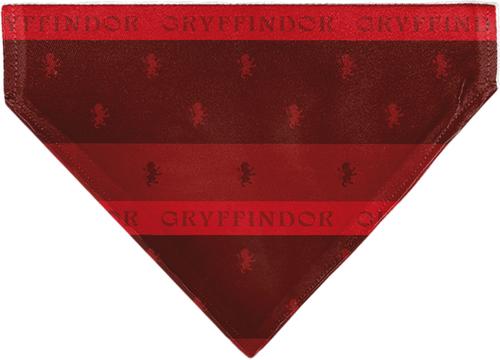 Show full view: Buckle-Down Harry Potter Gryffindor Traits Banner & Icons Slide-On Dog Bandana slide 2 of 6