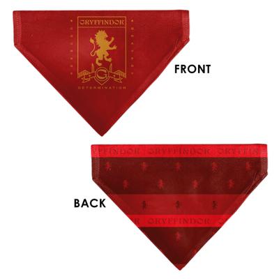 Show full view: Buckle-Down Harry Potter Gryffindor Traits Banner & Icons Slide-On Dog Bandana slide 3 of 6