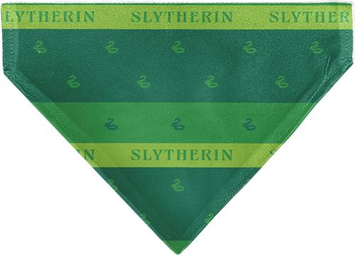Show full view: Buckle-Down Harry Potter Slytherin Traits Banner & Icons Slide-On Dog Bandana slide 2 of 6