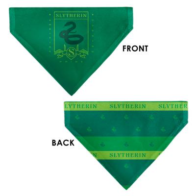 Show full view: Buckle-Down Harry Potter Slytherin Traits Banner & Icons Slide-On Dog Bandana slide 3 of 6