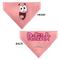Show in main carousel: Buckle-Down Patrick Star Smiling Face Close Up & Text Slide-On Dog Bandana slide 3 of 6