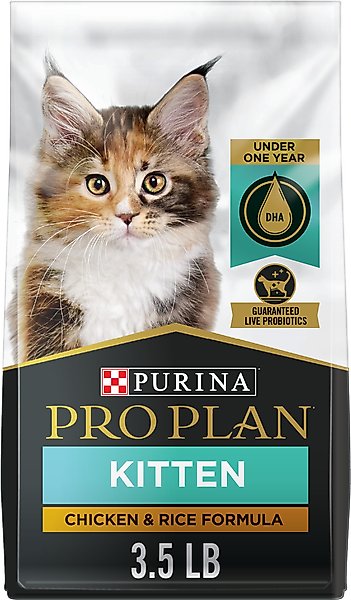 Purina Pro Plan Kitten Chicken & Rice Formula Dry Cat Food