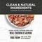 Show in main carousel: Nulo Prowess Skin & Coat Chicken & Salmon Shreds in Broth Adult Wet Cat Food, 2.8-oz can, case of 12 slide 7 of 12