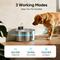 Show in main carousel: Voluas Indoor Wireless Battery Operated Automatic Stainless Steel Dispenser Dog Water Fountain with Ultra-Quiet Pump, Silver, 7-L slide 3 of 9