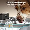 Show in main carousel: Voluas Indoor Wireless Battery Operated Automatic Stainless Steel Dispenser Dog & Cat Water Fountain with Ultra-Silence Pump, Silver, 7-L slide 3 of 8