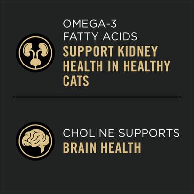 Show full view: Purina Pro Plan Vital Systems 4-in-1 Formula Salmon & Rice Formula Senior Cat Food Dry, 5-lb bag slide 9 of 12