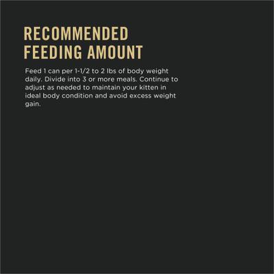 Show full view: Purina Pro Plan Classic Salmon & Tuna Grain-Free Kitten Entree Canned Cat Food, 3-oz, case of 24 slide 10 of 13