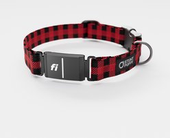 Stunt Puppy Lumberpup Buffalo Series 3 & 3+ Fi-Ready Polyester Dog Collar, Small: 10.75 to 12.5-in neck, 3/4-inch wide