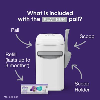 Show full view: Litter Genie Platinum Cat Litter Pail slide 4 of 10