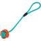 Show in main carousel: Critta Fitta Interactive Rope Dog Ball Toy, Teal + Orange slide 1 of 5