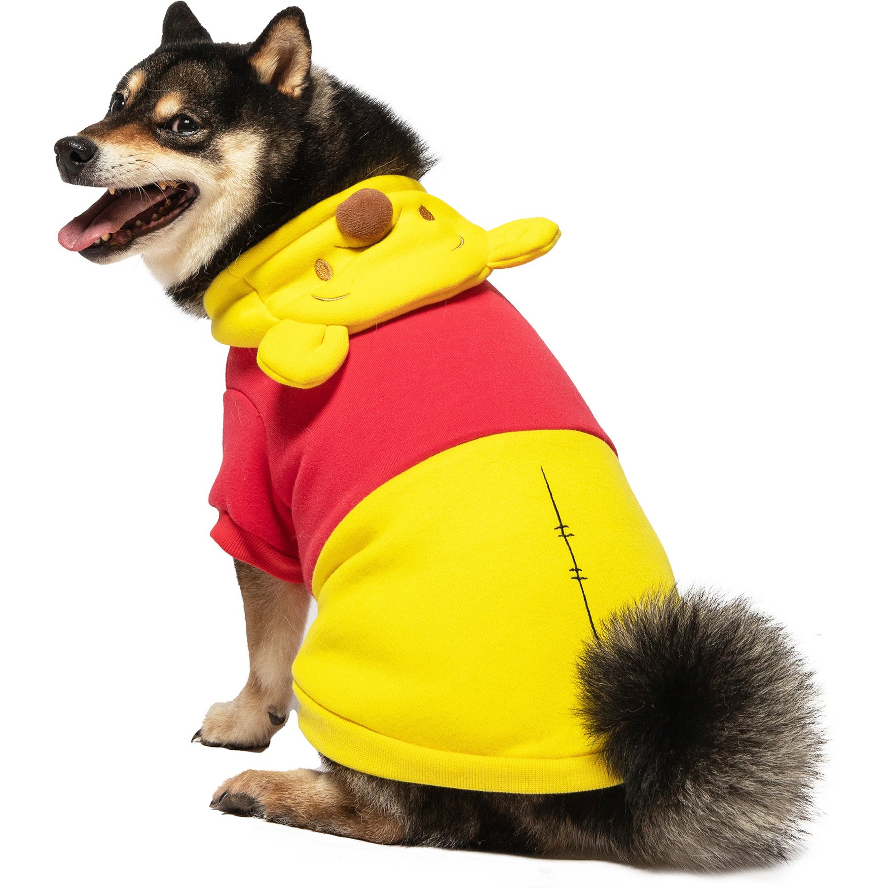 Disney Pooh Hoodie Dog Costume, Medium