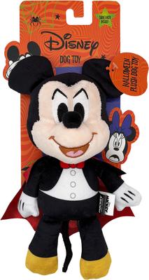 Show full view: GMASON Disney Mickey Mouse Vampire Plush Dog Toy, Black slide 3 of 5