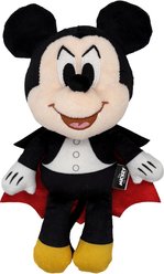 GMASON Disney Mickey Mouse Vampire Plush Dog Toy, Black
