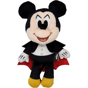 GMASON Disney Mickey Mouse Vampire Plush Dog Toy, Black