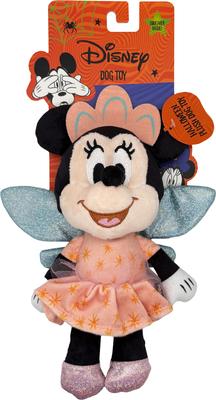 Show full view: GMASON Disney Minnie Mouse Fairy Plush Dog Toy, Pink slide 4 of 6