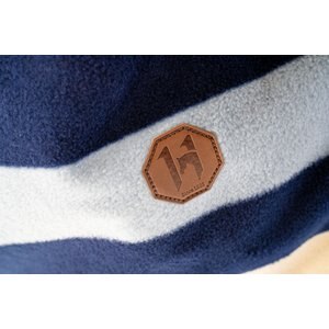 Horseware Newmarket Fleece Horse Cooler, Witney Navy, 78 inches