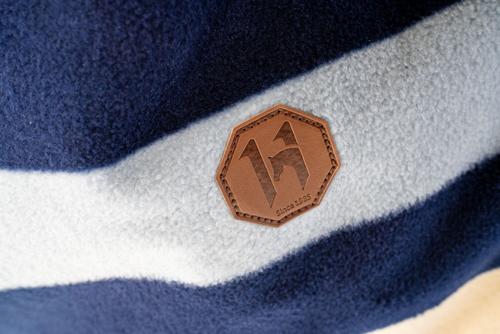 Show full view: Horseware Ireland Horseware Newmarket Fleece Horse Cooler, Witney Navy, 69 inches slide 4 of 4