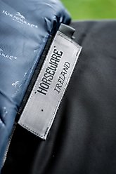 Horseware Rambo 1680D Plus 450g Vari-Layer Horse Turnout, Black / Thunderstorm Grey / Silver, 75 inches slide 2 of 5