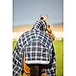 Show in main carousel: Horseware Ireland Rhino Plus 0g Horse Turnout, Navy Check / Indigo, 72 inches slide 3 of 3