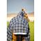Show in main carousel: Horseware Ireland Rhino Plus 450g Vari-Layer Horse Turnout, Navy Check / Indigo, 69 inches slide 3 of 3