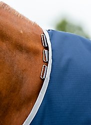 Horseware Ireland Amigo Ripstop 900D 100g Horse Turnout, Navy / Titanium Grey, 69 inches slide 2 of 5