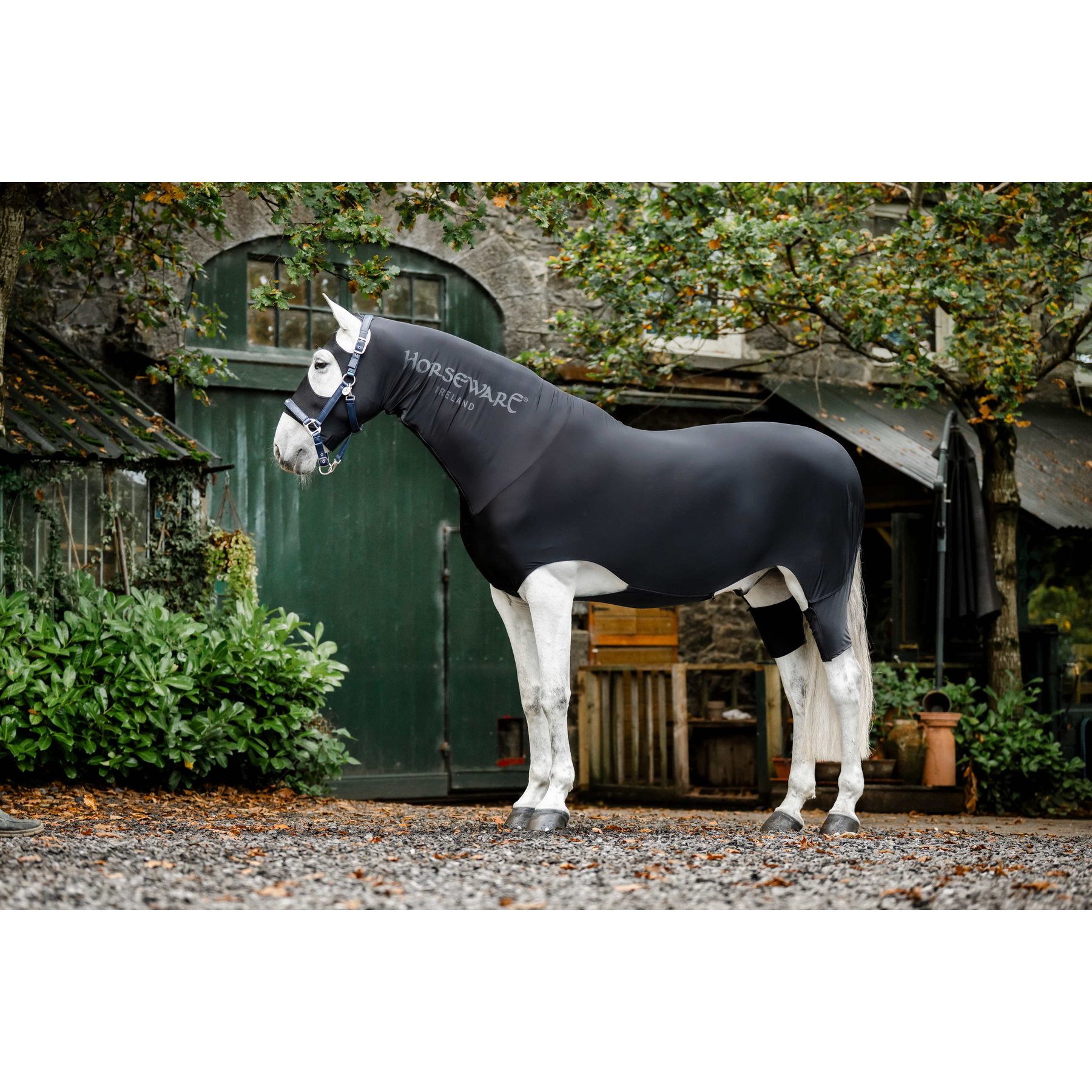 Horseware Rambo Slinky Full Body Horse Sheet, Black, Medium