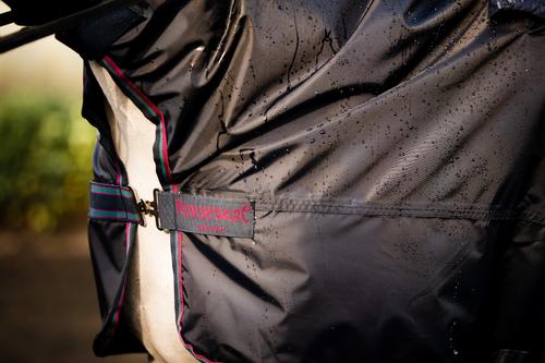 Show full view: Horseware Ireland Rambo Mack in a Sack Horse Sheet, Navy / Burgundy / Teal, X Large slide 5 of 7