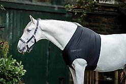 Horseware Rambo Slinky Horse Shoulder Guard, Black, Medium slide 2 of 3
