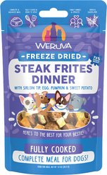 Weruva Steak Frites Dinner Freeze-Dried Dog Food, 1-oz bag