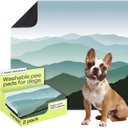 PetSpy Landscape Pattern Washable Dog Pee Pads, 36 x 41-in, 2 count