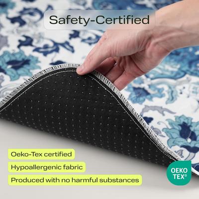 Show full view: PetSpy Ornament Pattern Washable Dog Pee Pads, 72 x 72-in slide 5 of 7