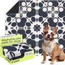 PetSpy Oriental Pattern Washable Dog Pee Pads, 36 x 41-in, 2 count