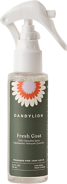 Show full view: Dandylion Fresh Coat Daily Cleansing Dog Spray, 3.4-fl oz bottle slide 1 of 5