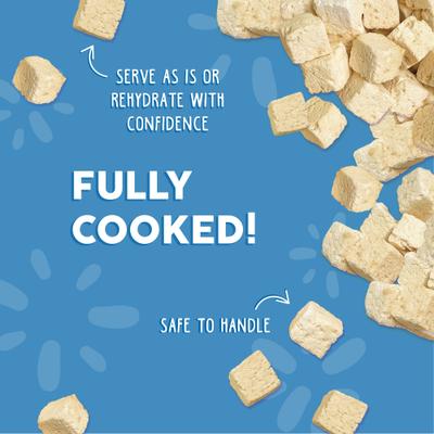 Show full view: Weruva Paw Lickin' Chicken Freeze-Dried Dog Food, 5.5-oz bag slide 6 of 13