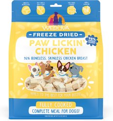 Weruva Paw Lickin' Chicken Freeze-Dried Dog Food, 13-oz bag