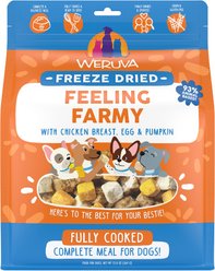 Weruva Feeling Farmy Freeze-Dried Dog Food, 13-oz bag